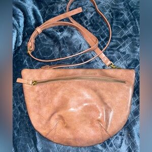 Anthrpologie faux leather belt bag